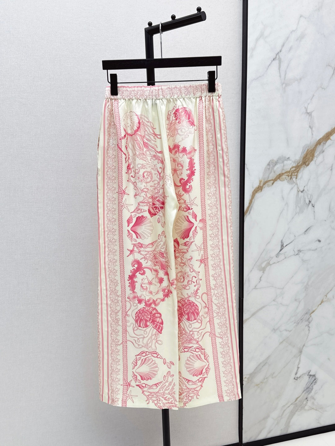 Versa* barocco silk pants