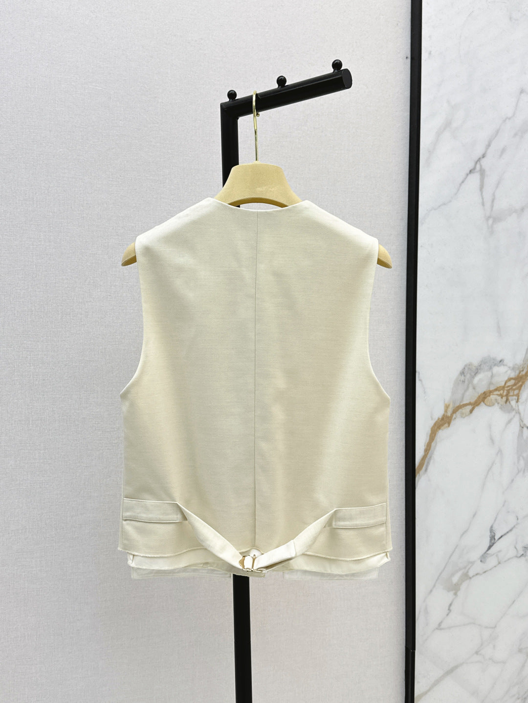 M*u 25ss color-blocked vest