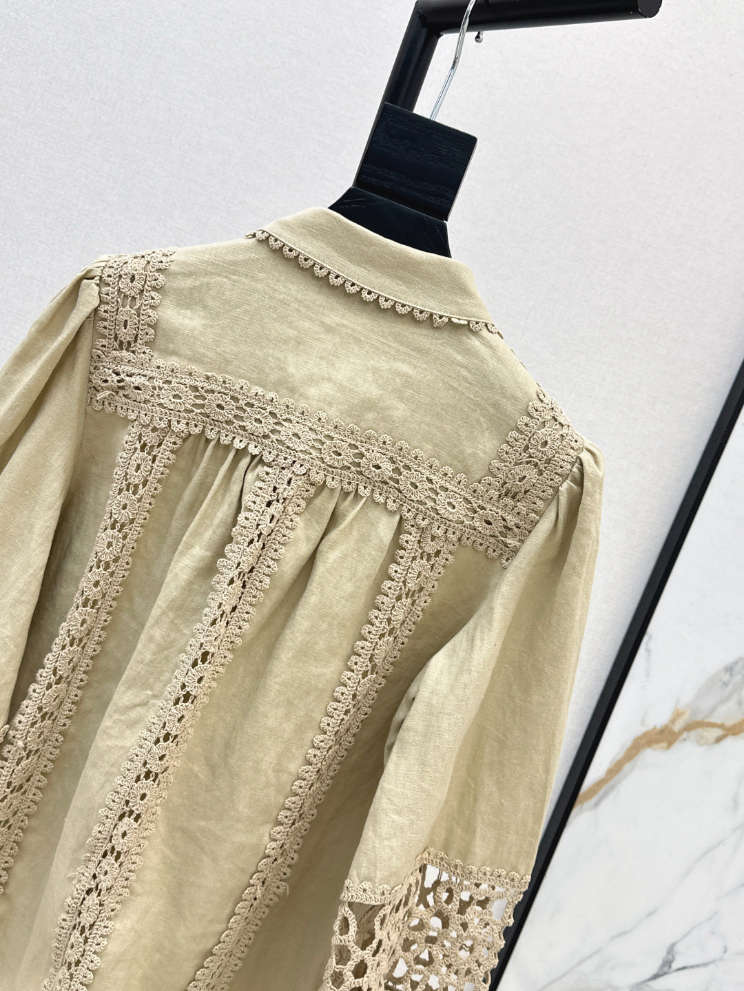 Zim* 25ss embroidered linen shirt