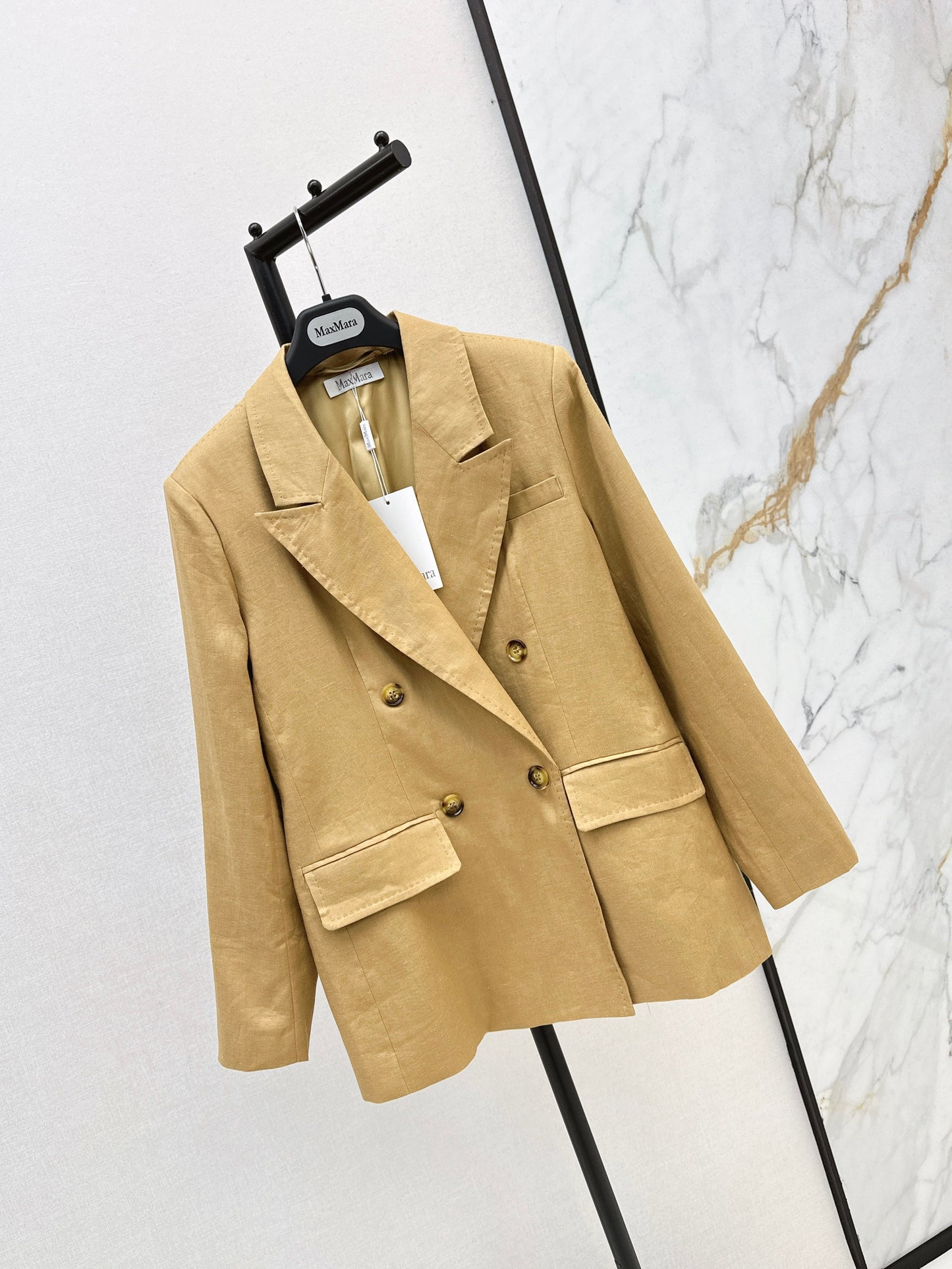 MaxM* 25ss linen blazer