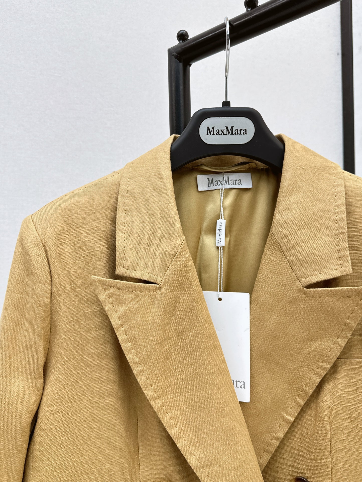 MaxM* 25ss linen blazer
