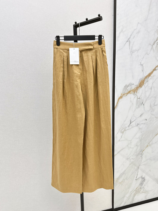 MaxM* 25ss linen trousers