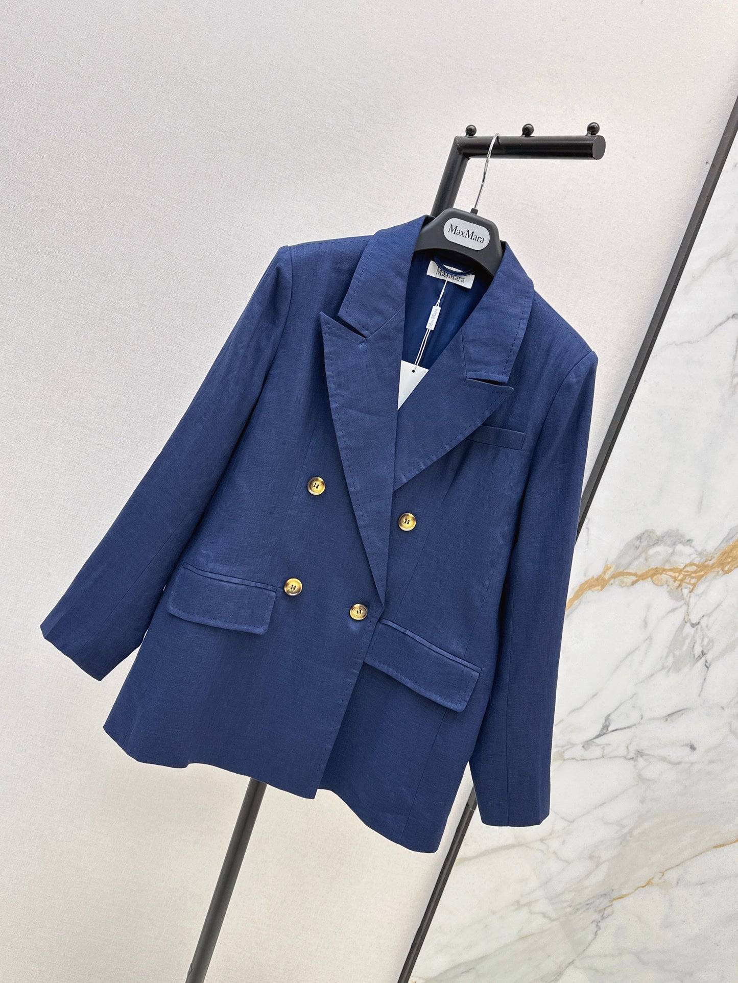 MaxM* 25ss linen blazer