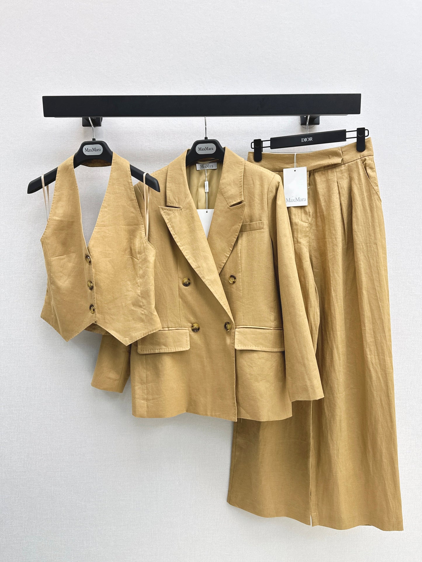 MaxM* 25ss linen blazer