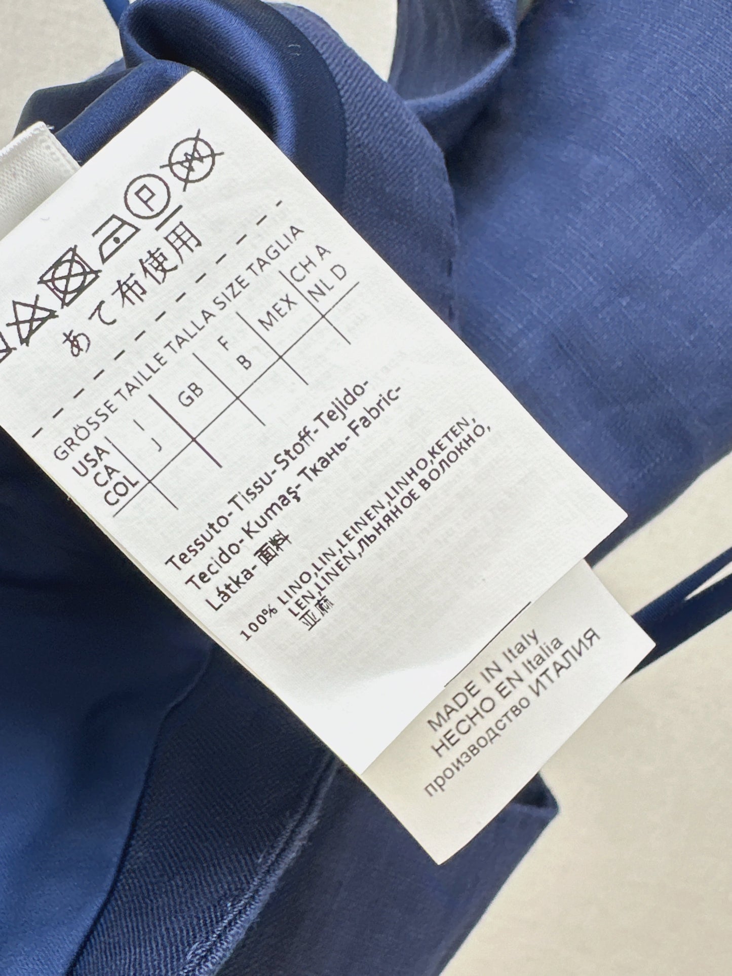 MaxM* 25ss linen halter vest