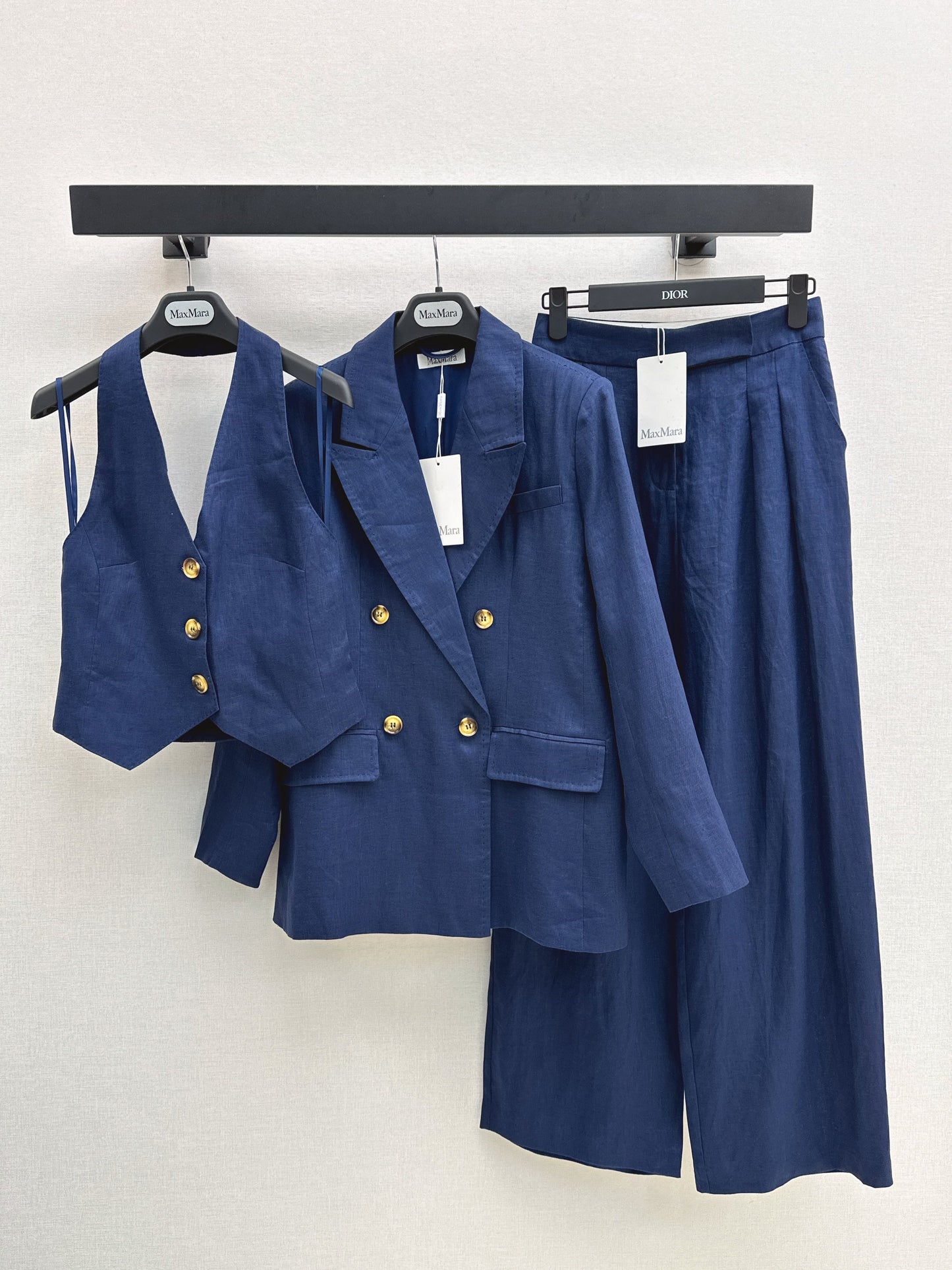 MaxM* 25ss linen blazer