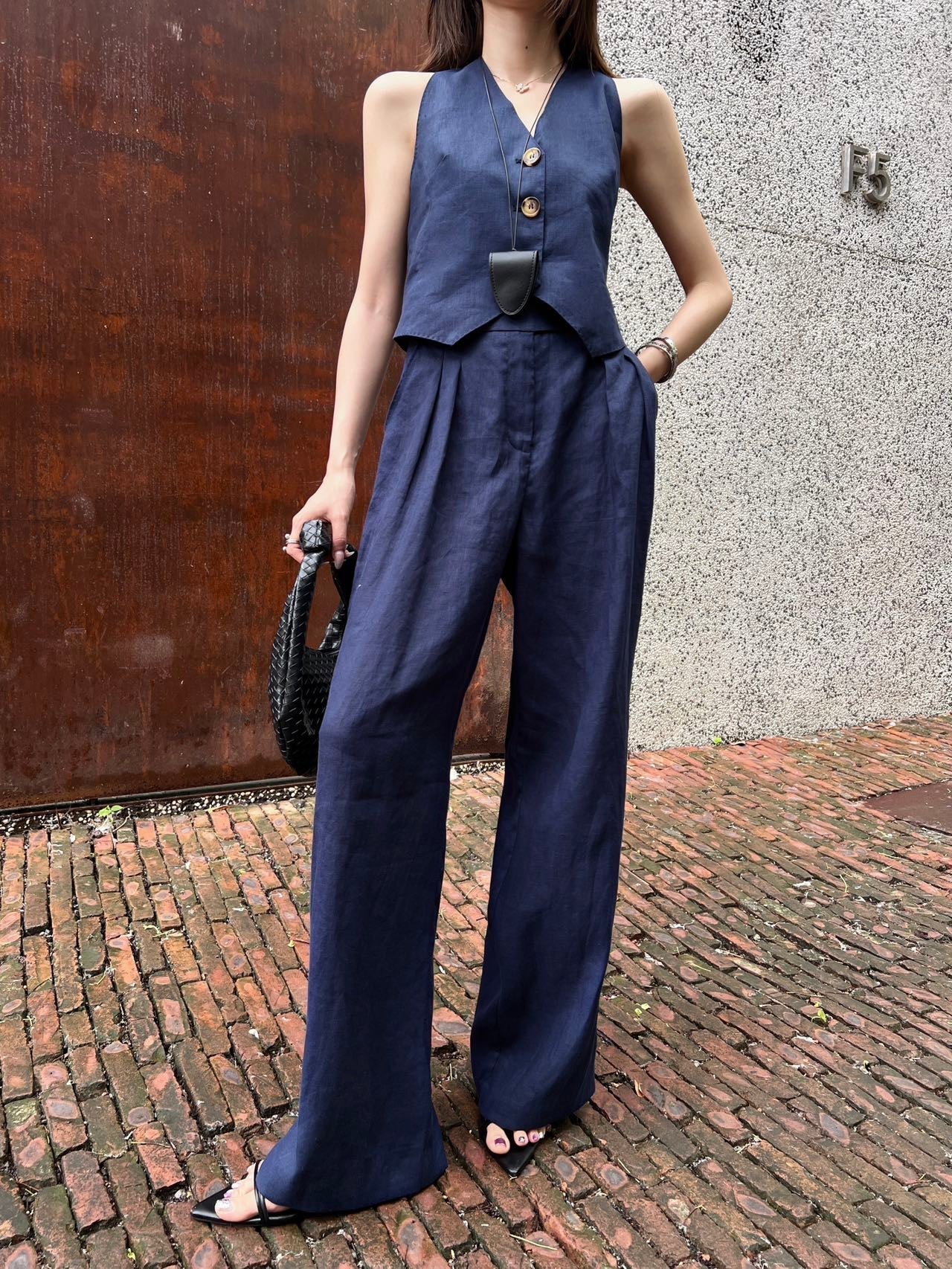MaxM* 25ss linen trousers