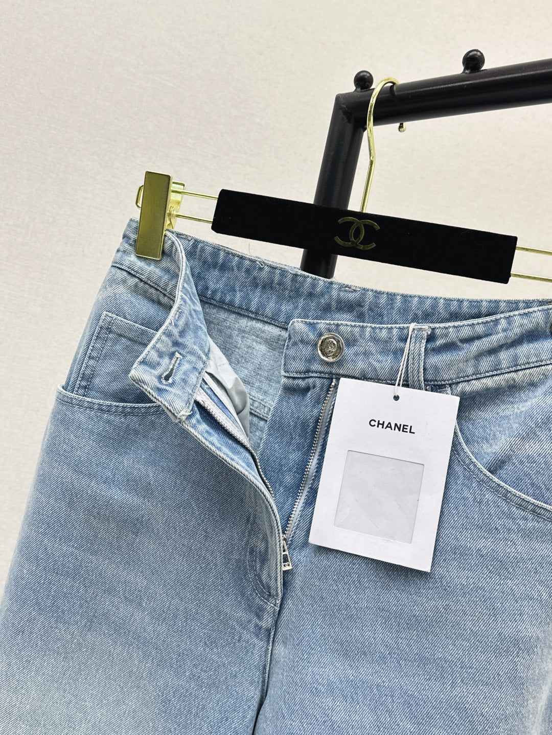 C*nel 25ss sequins embroidered jeans