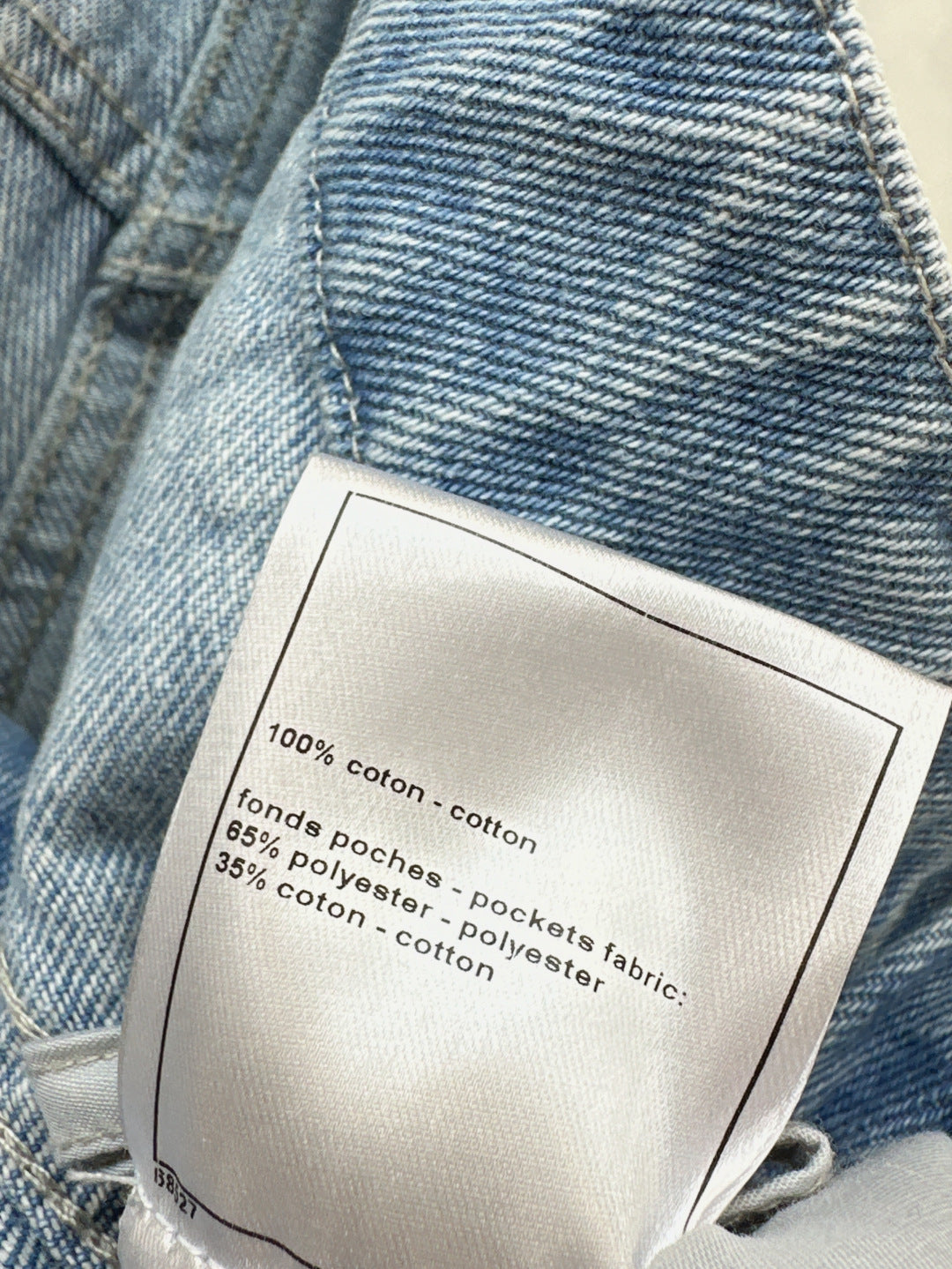 C*nel 25ss sequins embroidered jeans