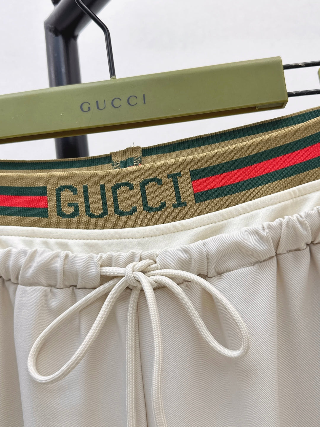 Gu* 25ss drawstring pants with web