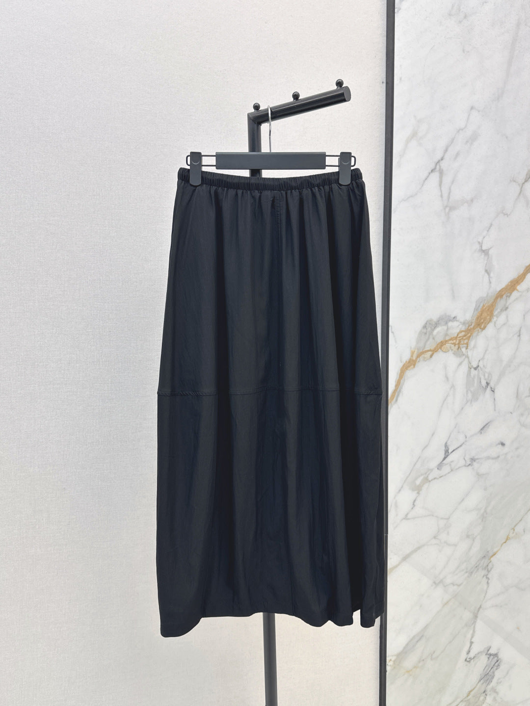 Pra* 25ss drawstring flared skirts
