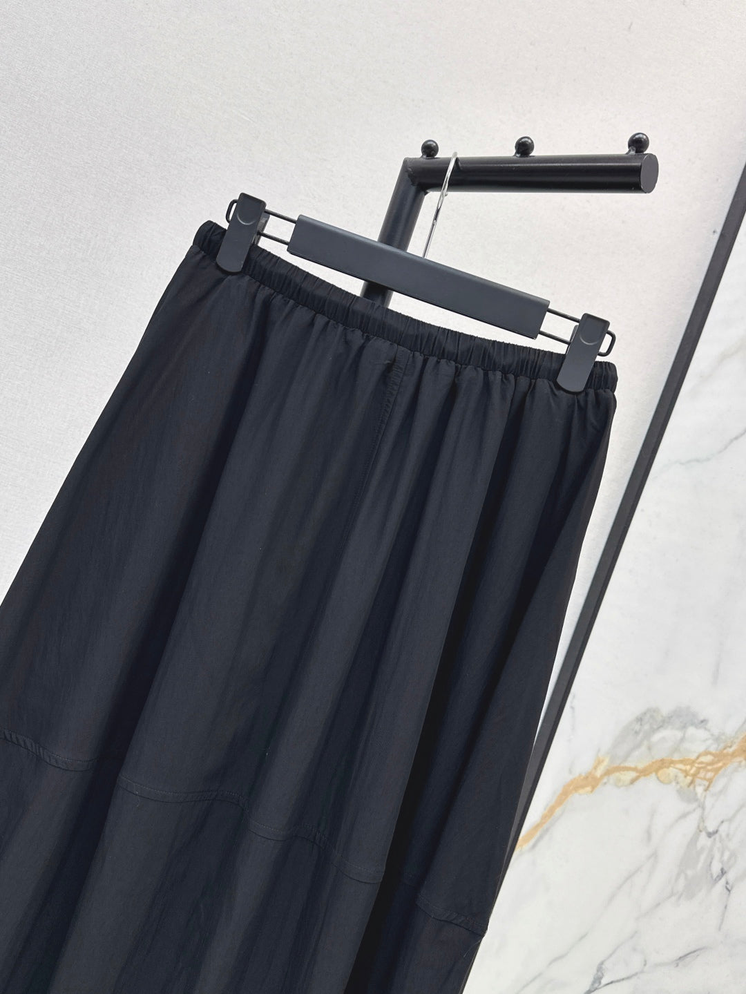 Pra* 25ss drawstring flared skirts