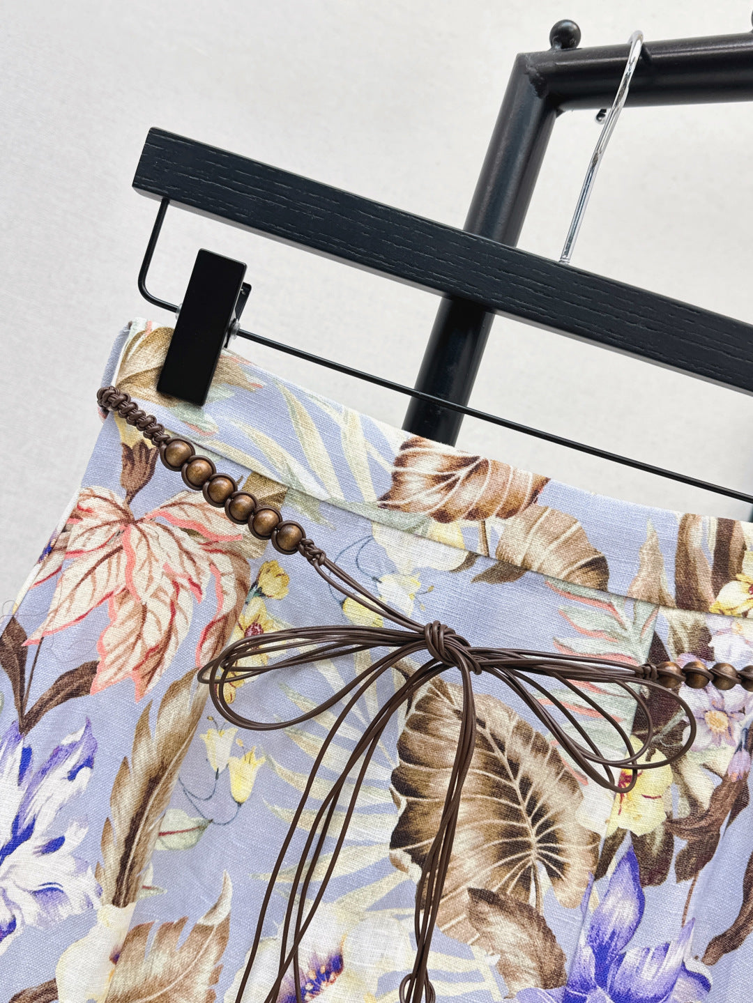 Zim* 25ss floral printed pencil skirt