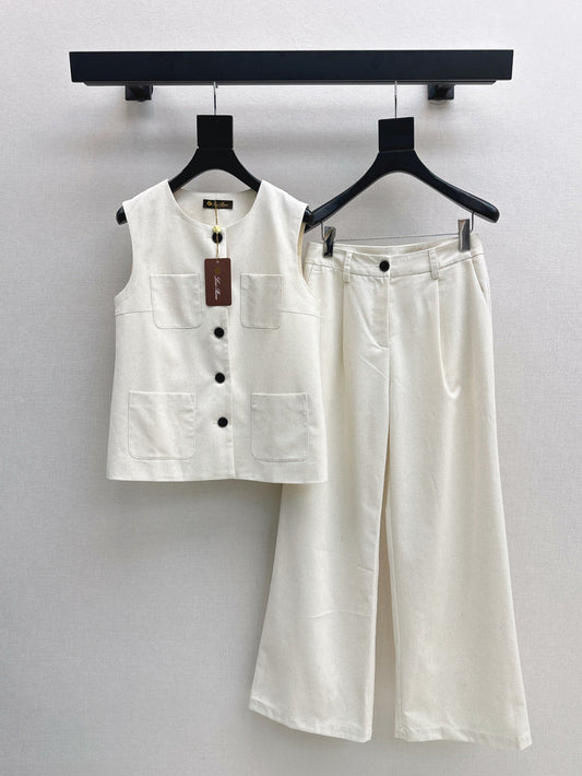 Lor*P 25ss linen suit
