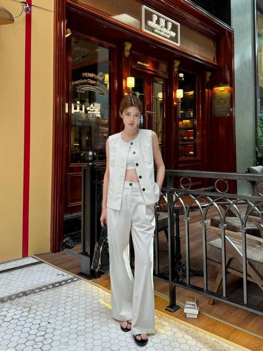 Lor*P 25ss linen suit