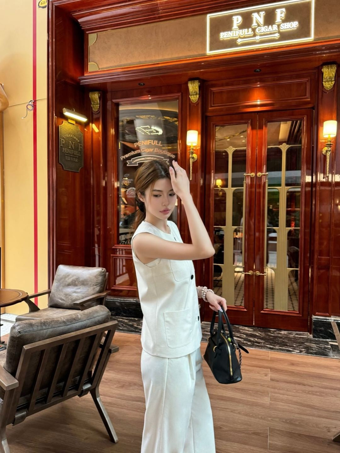 Lor*P 25ss linen suit