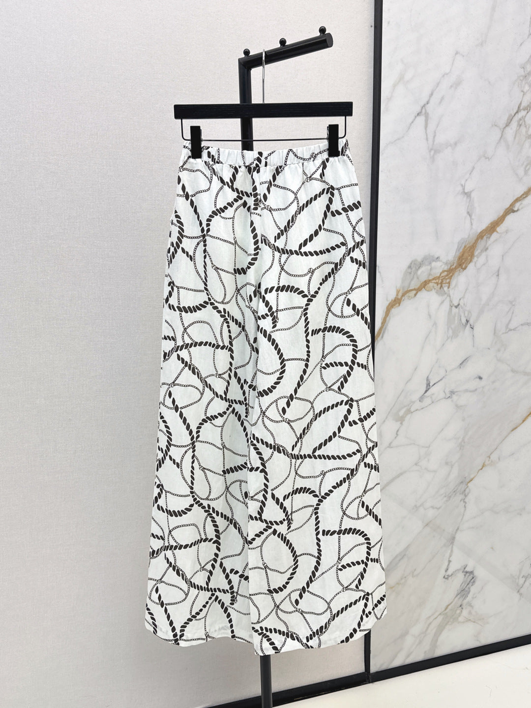 Herm* 25ss chain printed pants