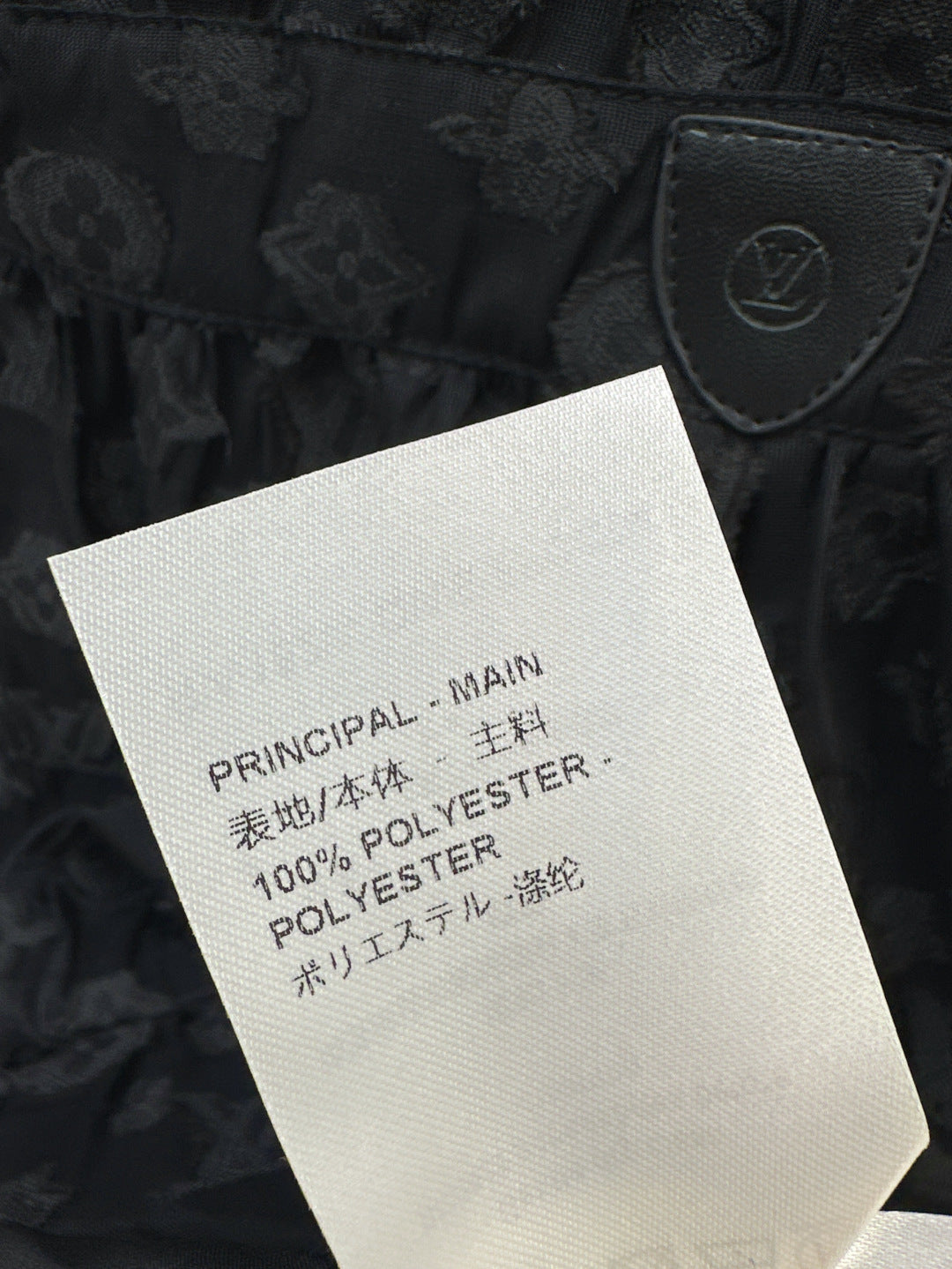 Loui* 25ss monogram jacquard tiered dress