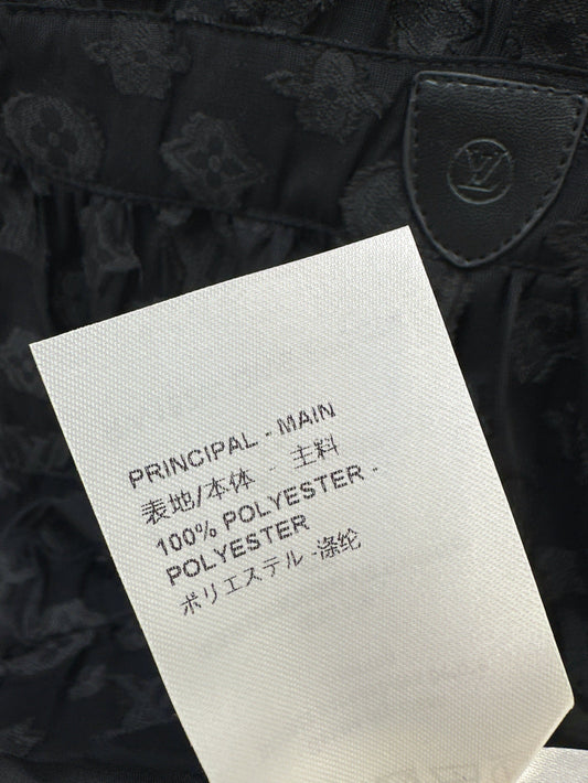 Loui* 25ss monogram jacquard tiered dress