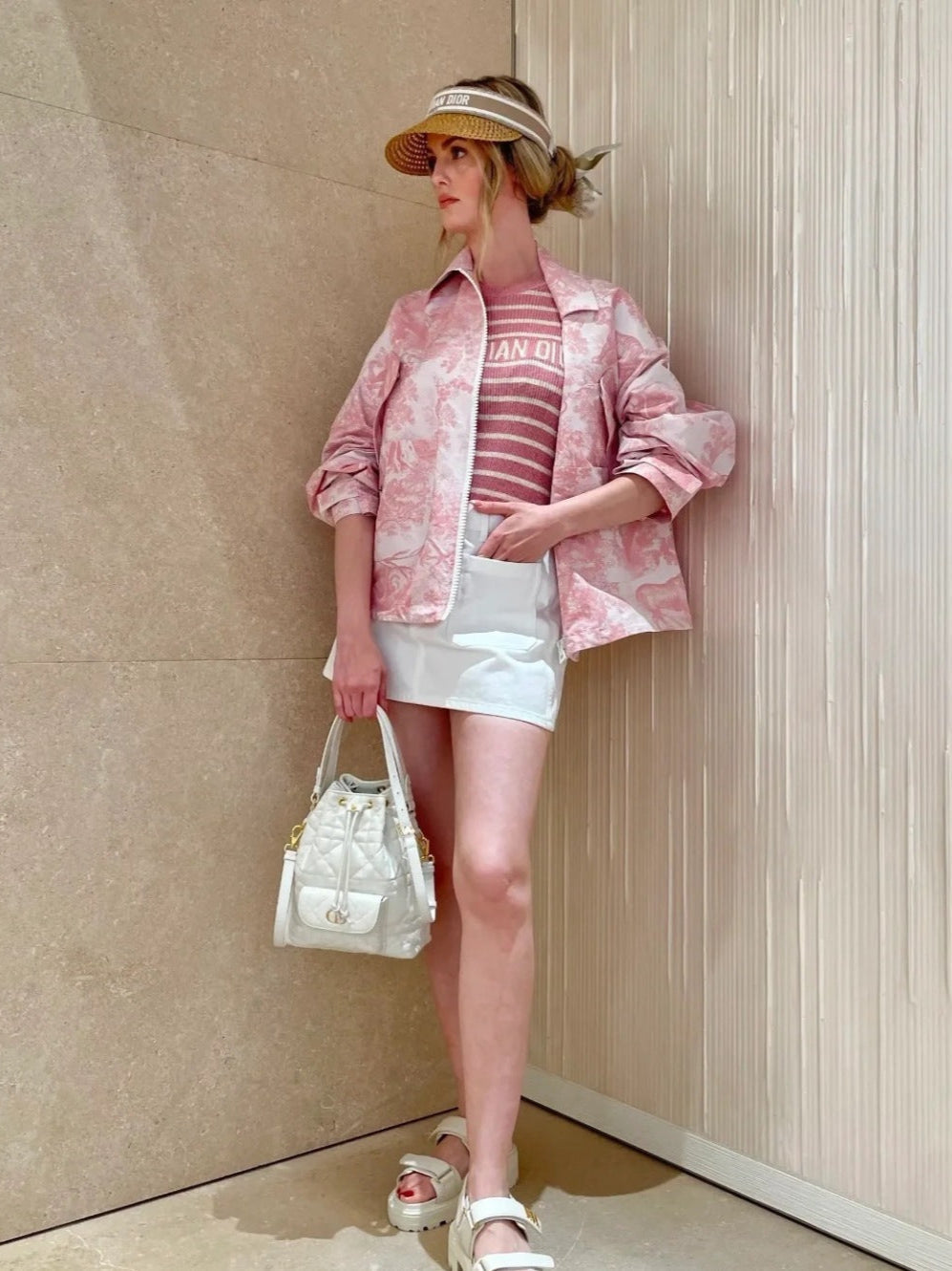 D*r 25ss jacquard jacket