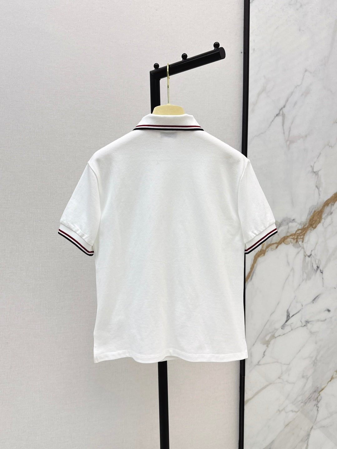 M*u 25ss embroidered polo shirt