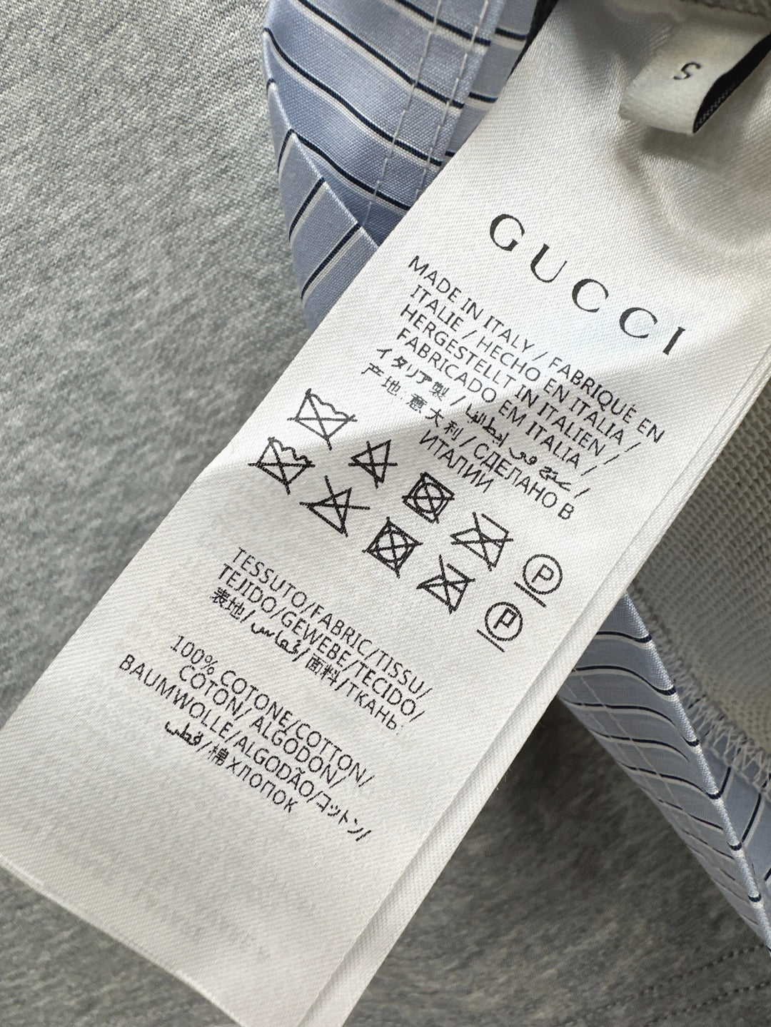 Gu* 25ss embroidered cotton sweatshirt set