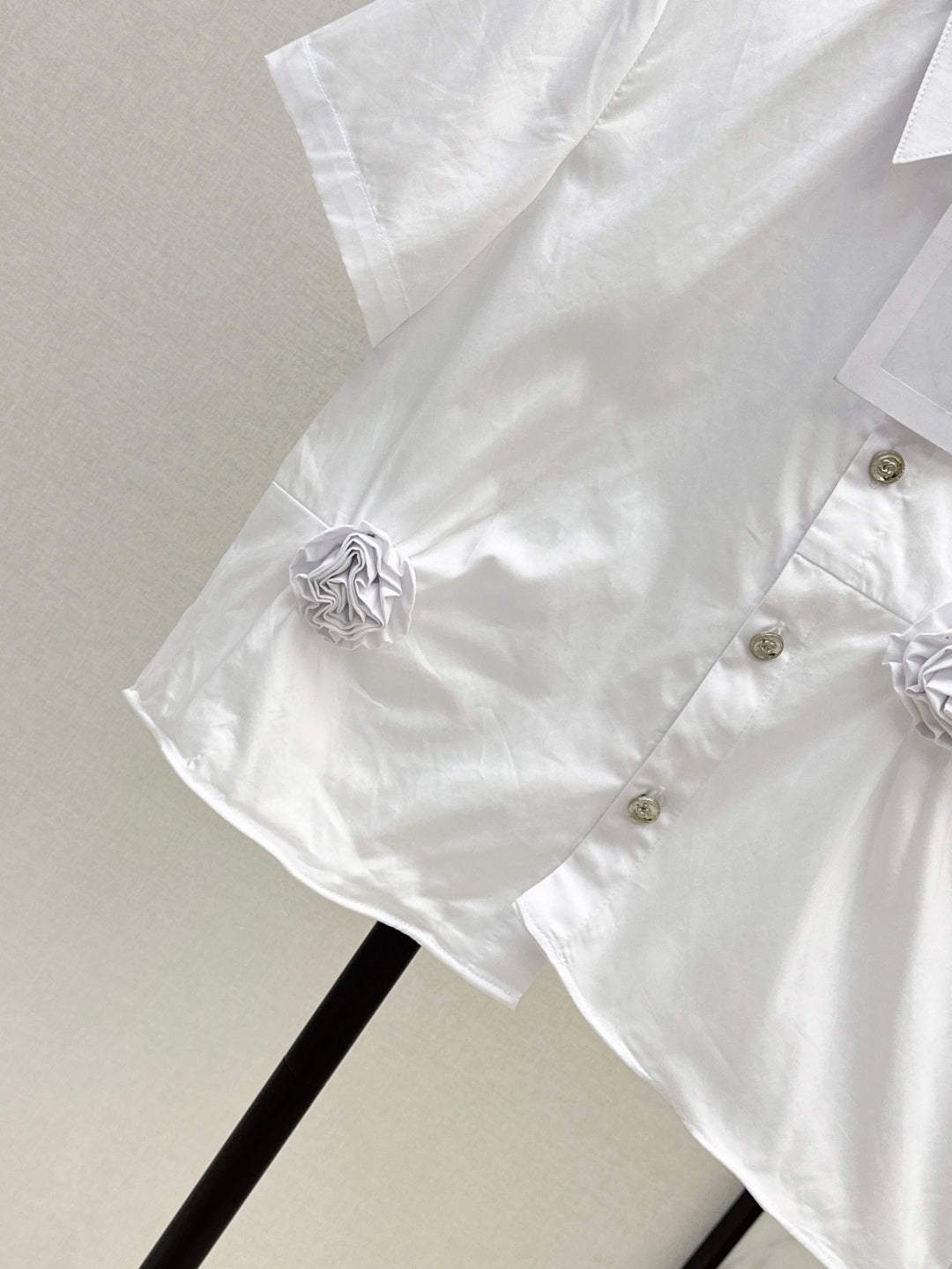 C*nel 25ss 3D flower shirt