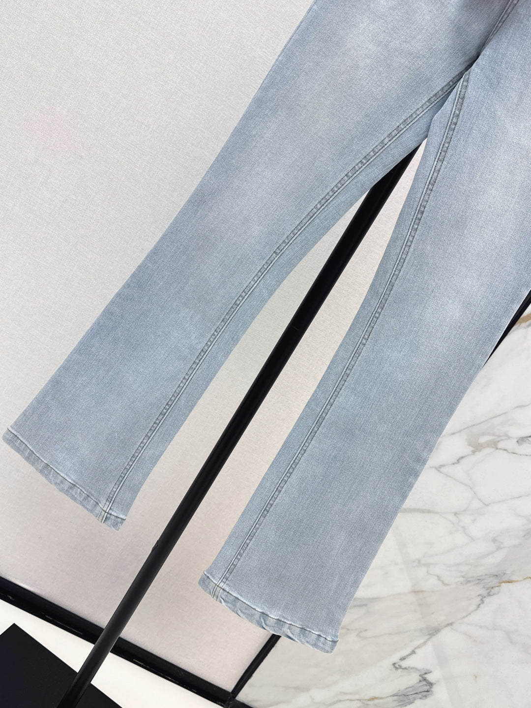 C*nel 25ss slim jeans with scraf