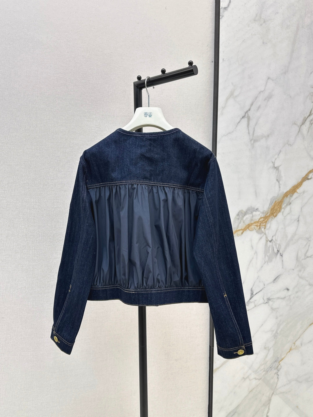 Monc* 25ss washed denim jacket