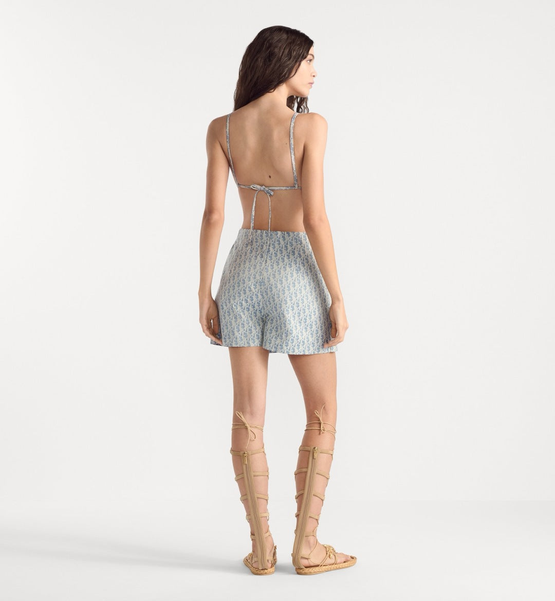 D*r 25ss oblique jacquard skort