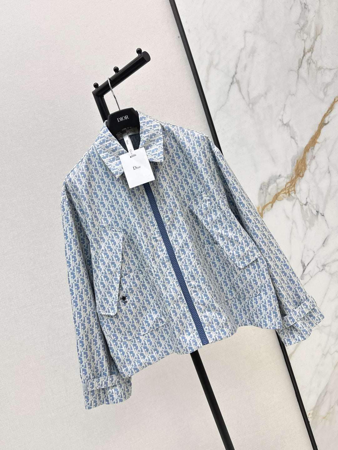 D*r 25ss oblique jacquard jacket