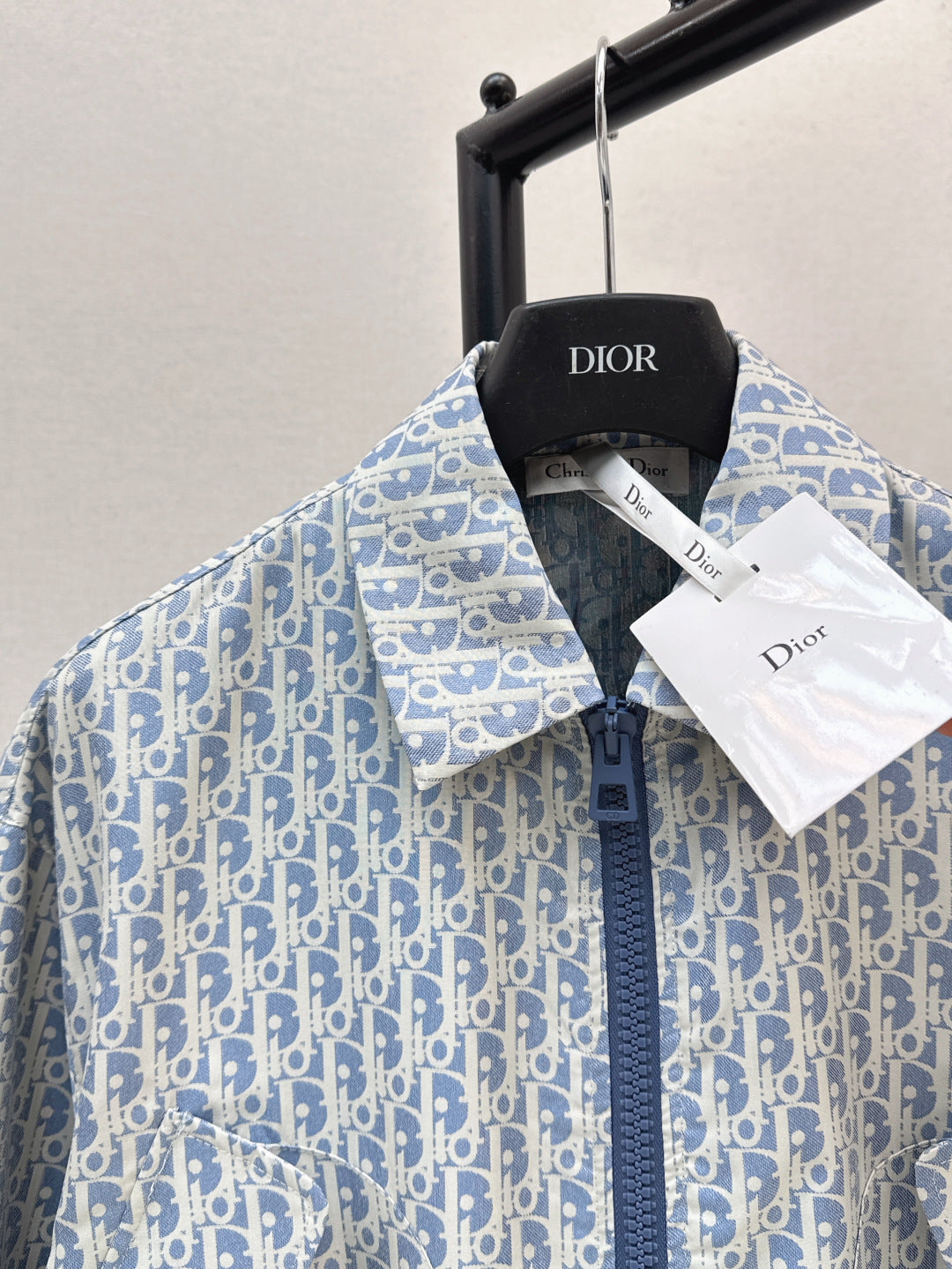 D*r 25ss oblique jacquard jacket