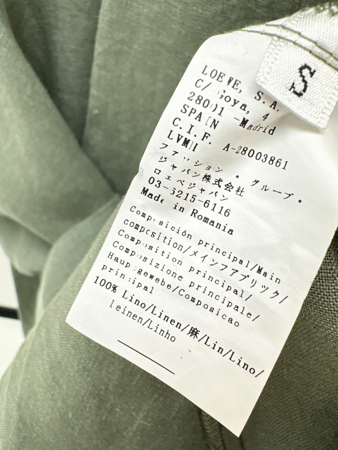 Loe* 25ss tied linen dress