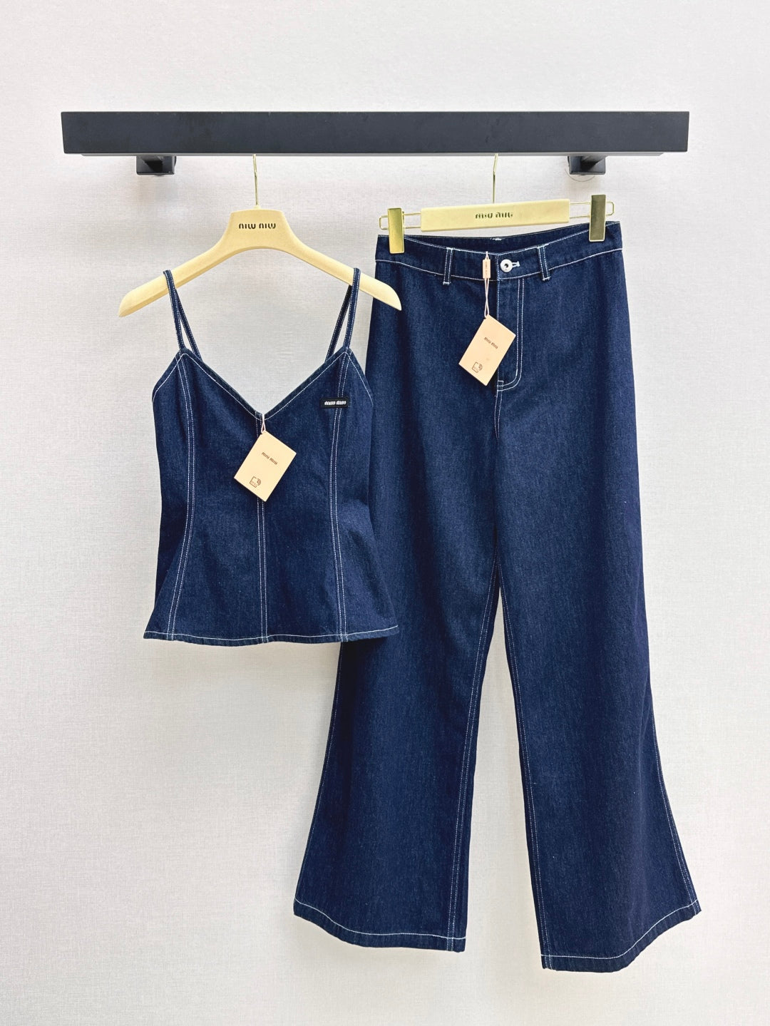 M*u 25ss denim cami top