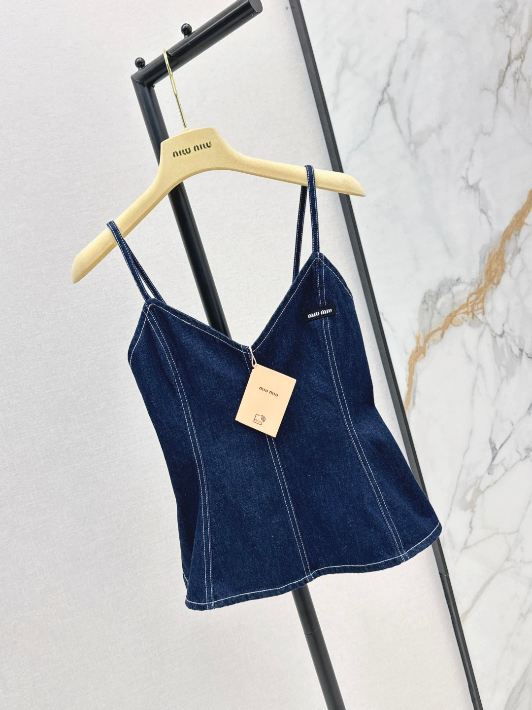 M*u 25ss denim cami top