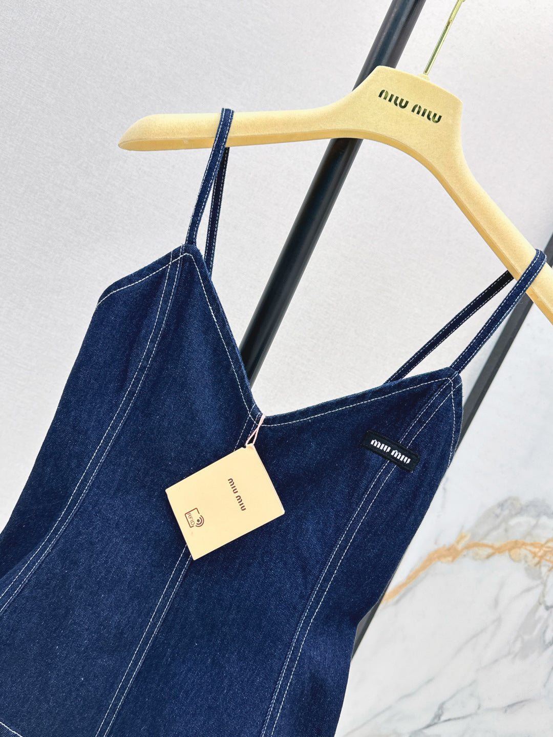M*u 25ss denim cami top