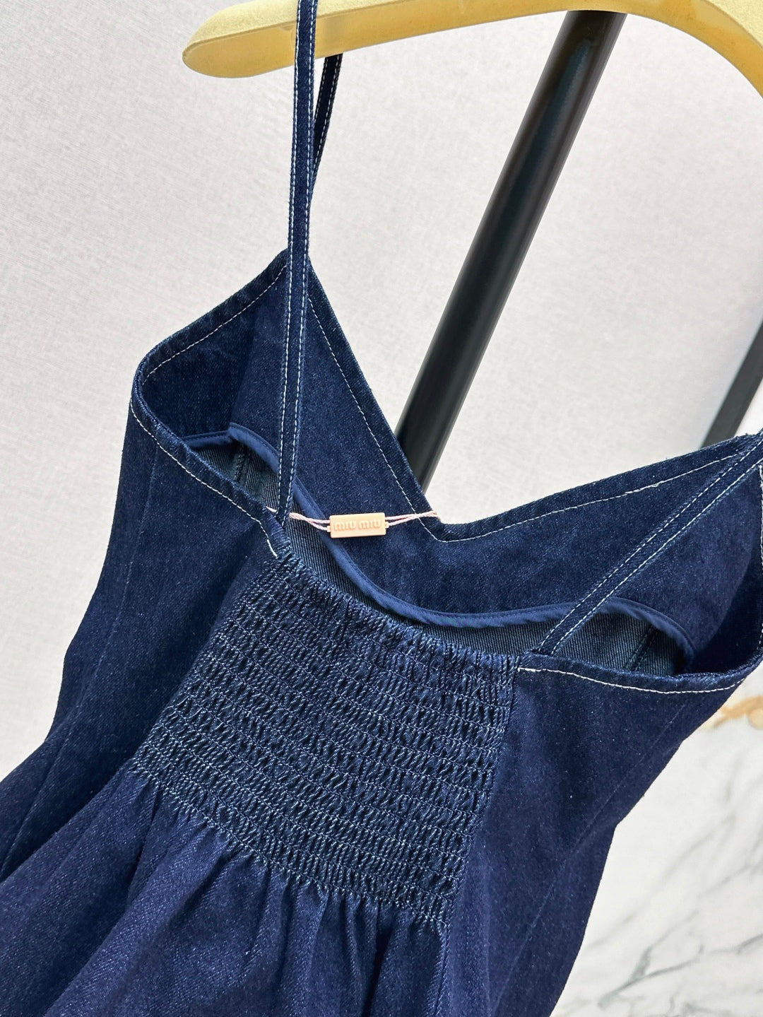 M*u 25ss denim cami top