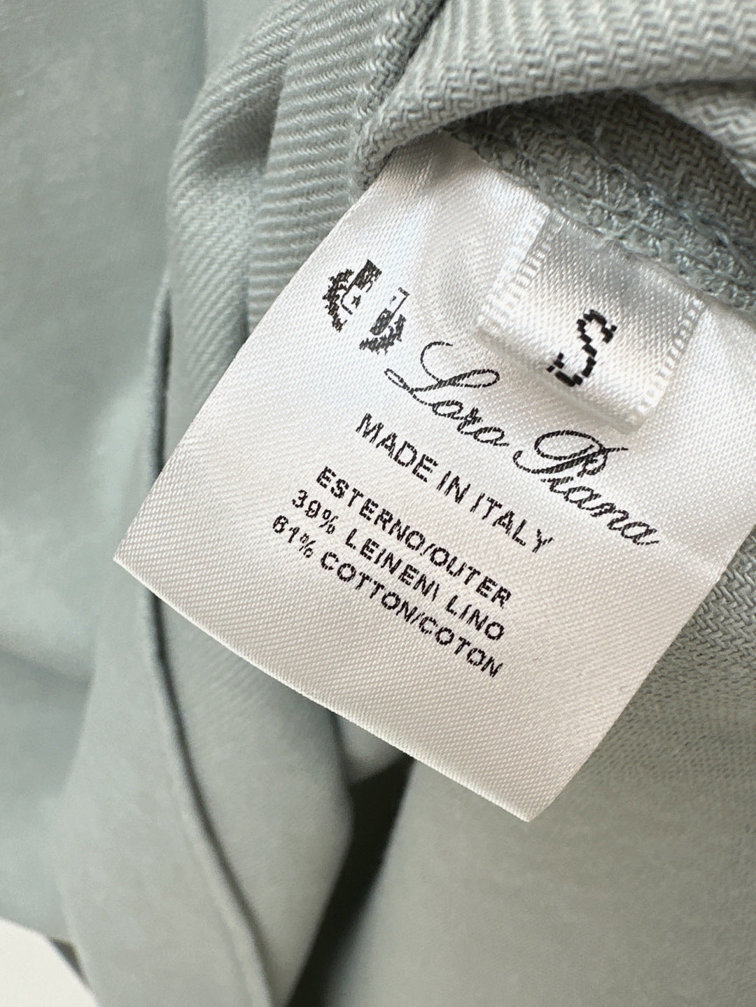 Lor*P 25ss leather accent long-sleeve dress