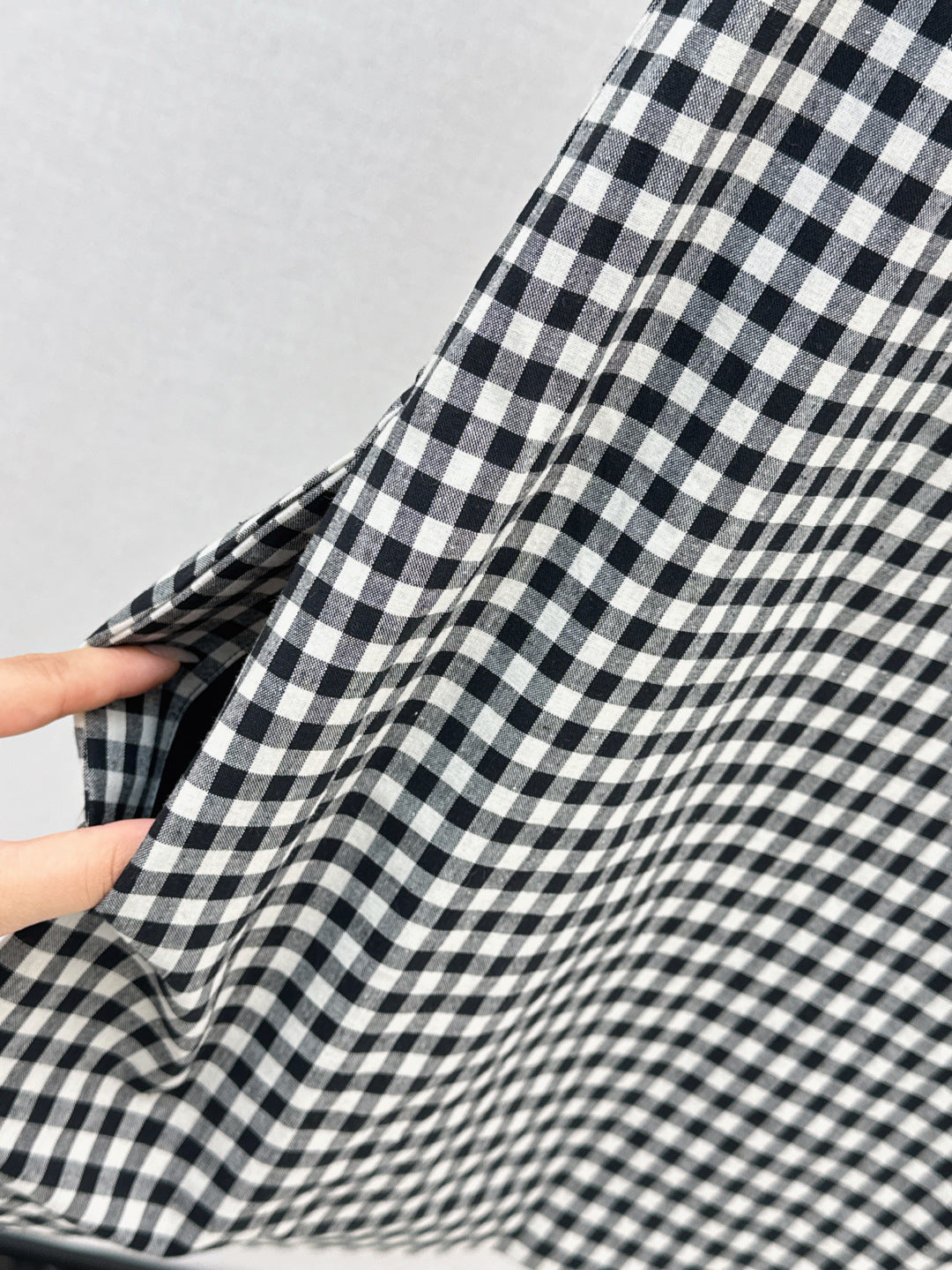 M*u 25ss check mini-dress