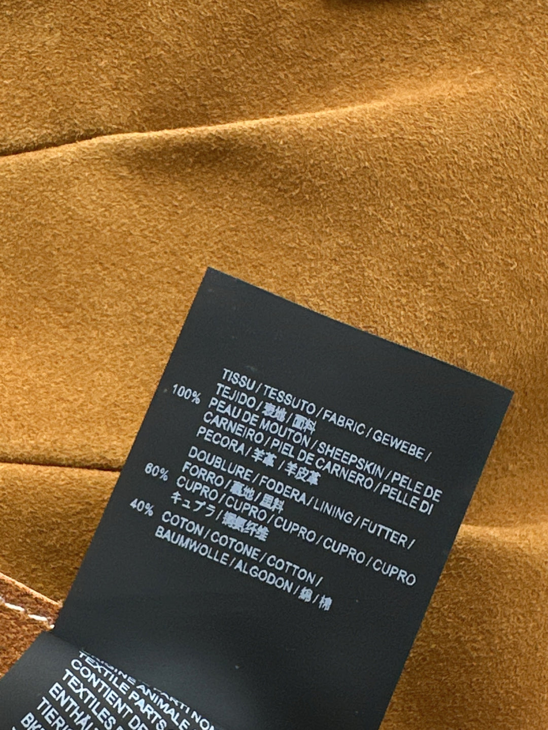 M*u 25ss suede skirt