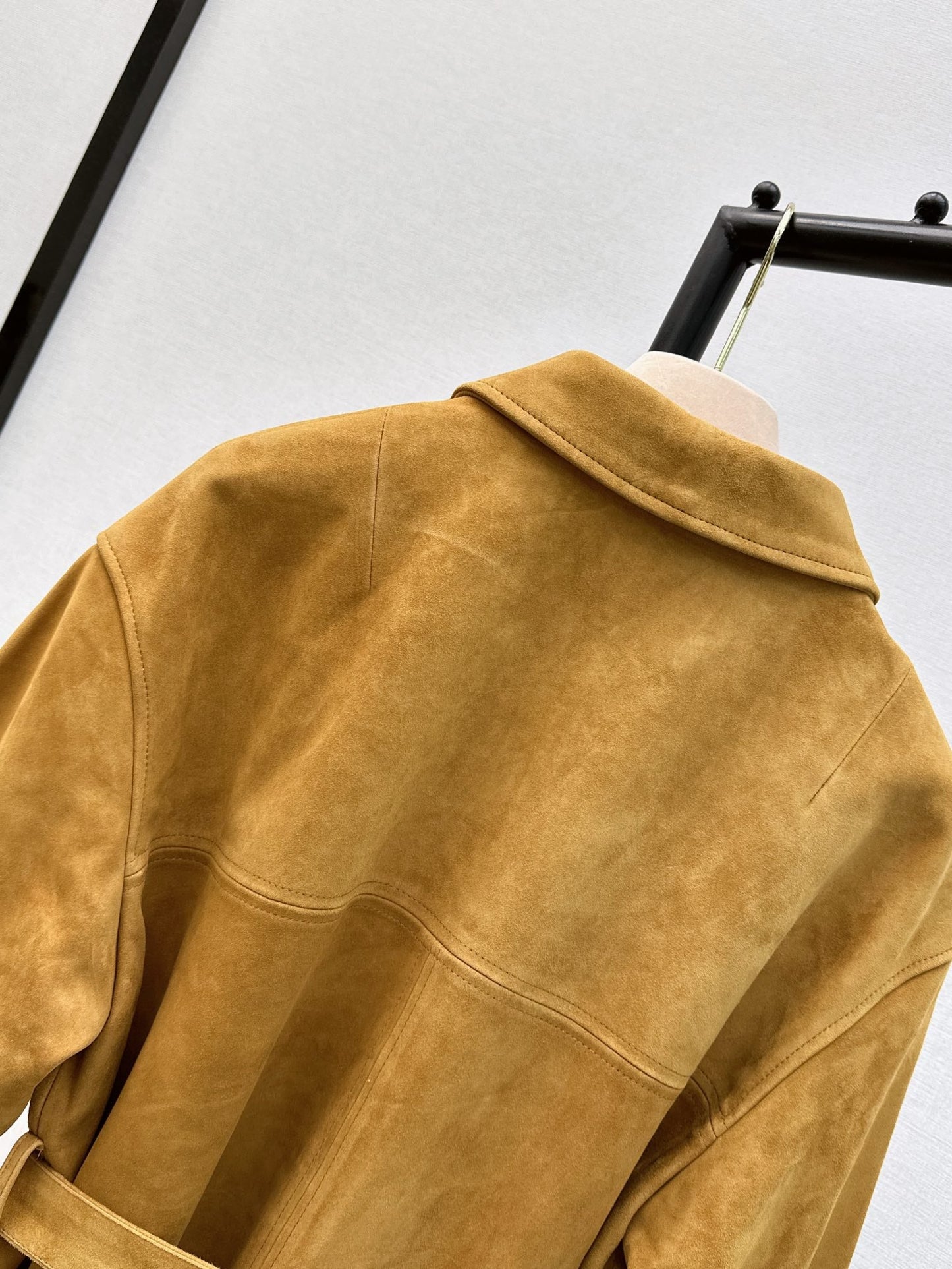 M*u 24fw suede blouson jacket