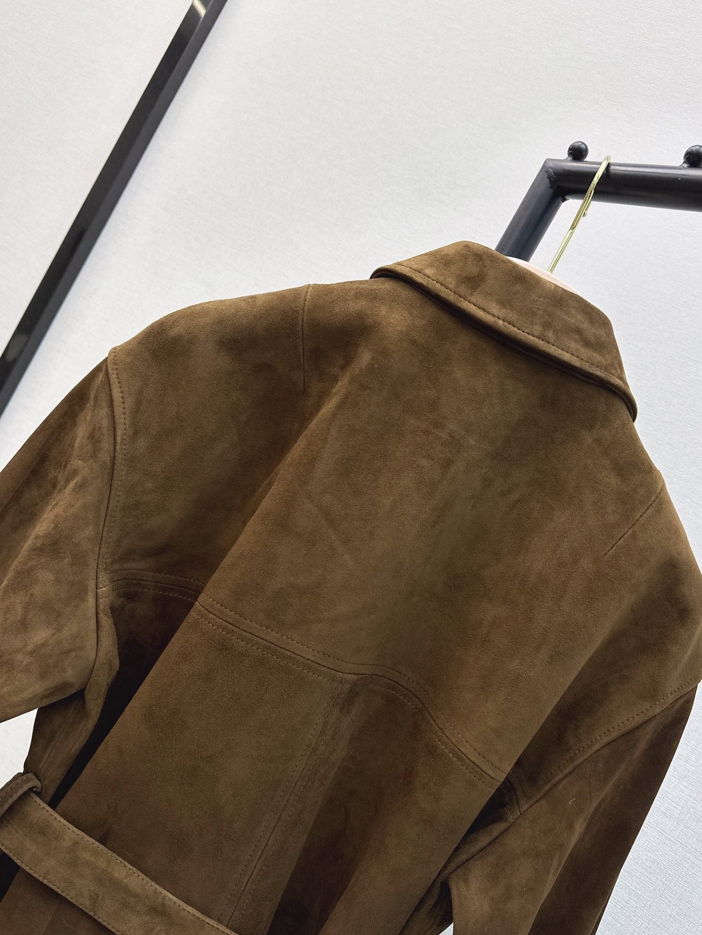 M*u 24fw suede blouson jacket