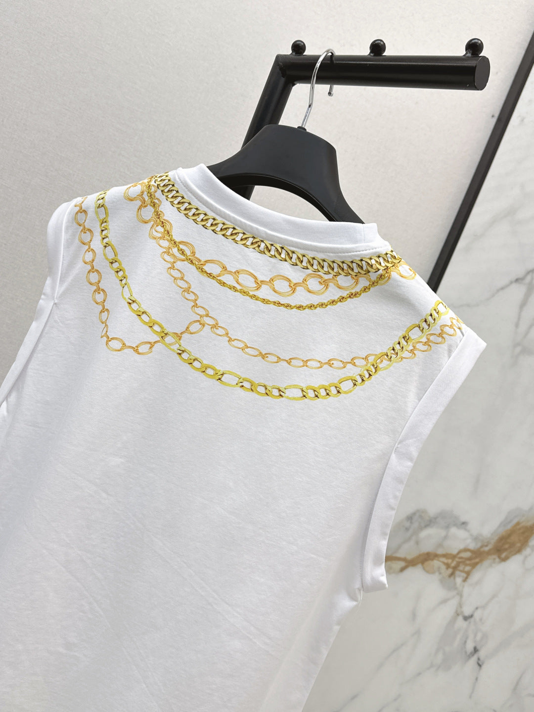 Balm* 25ss chain printed vest