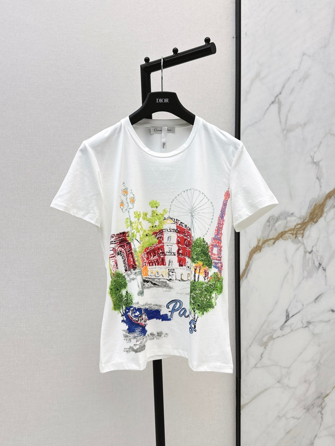 D*r 25ss printed cotton t-shirt