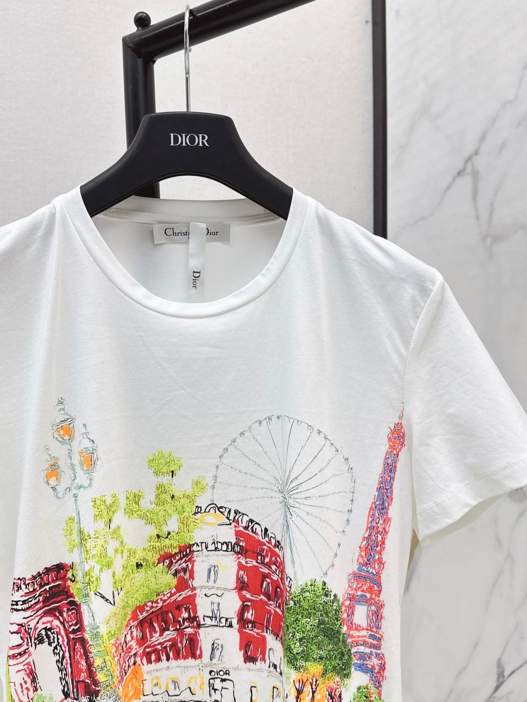 D*r 25ss printed cotton t-shirt