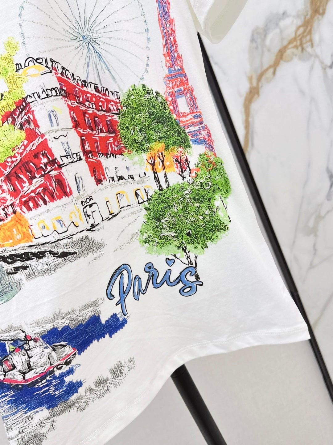 D*r 25ss printed cotton t-shirt