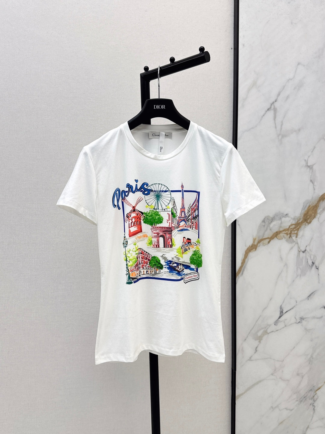 D*r 25ss printed cotton t-shirt