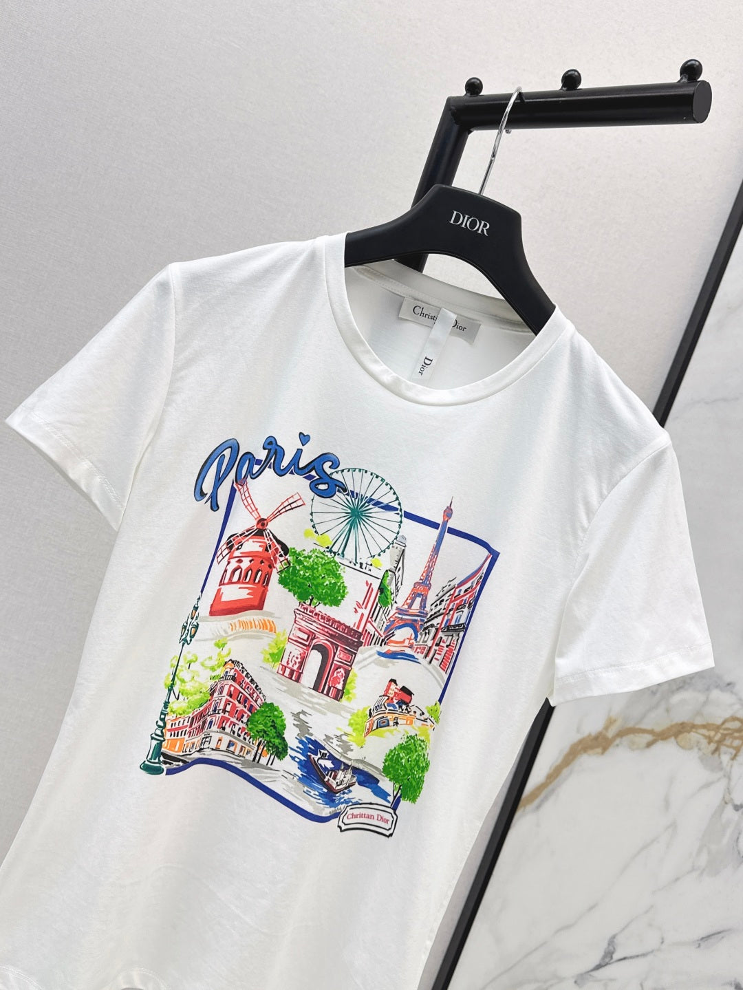 D*r 25ss printed cotton t-shirt