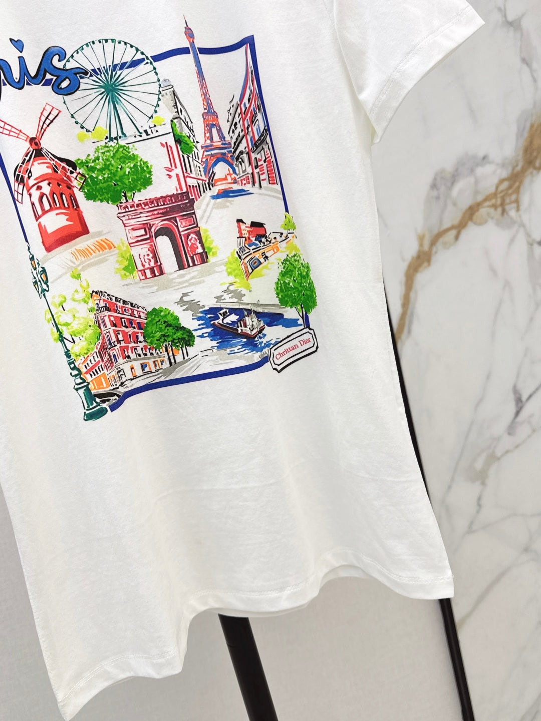 D*r 25ss printed cotton t-shirt