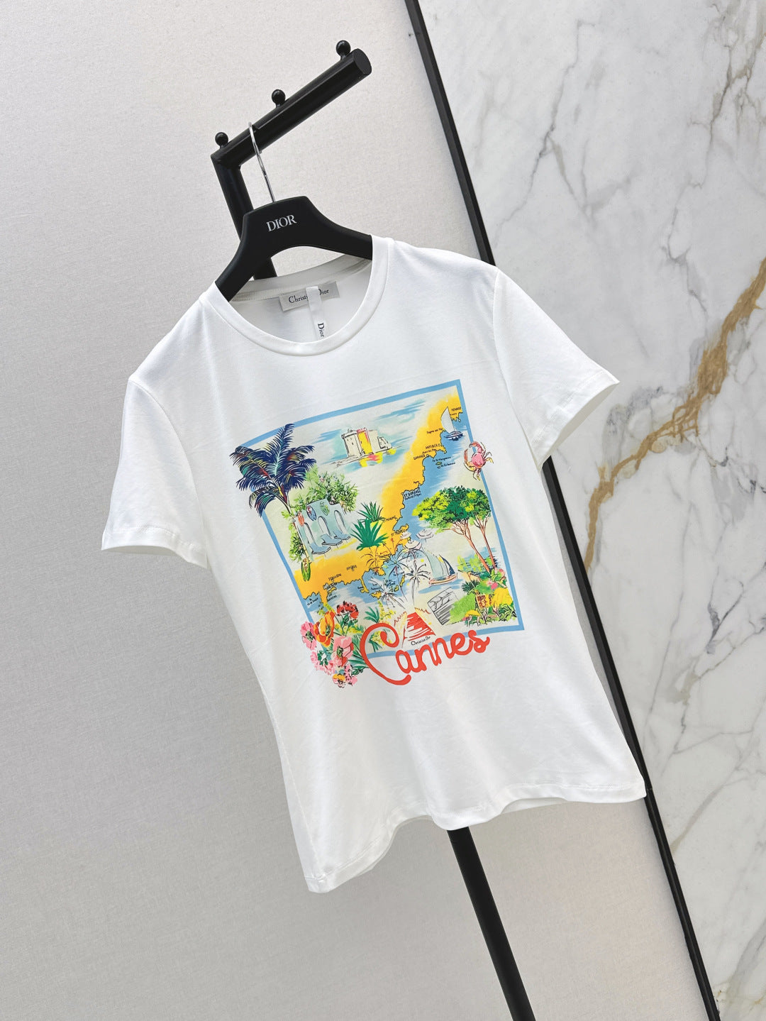 D*r 25ss printed cotton t-shirt